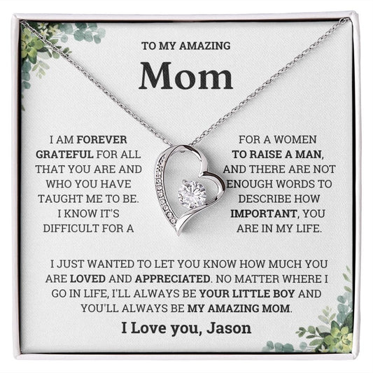 Personalized Amazing Mom Gift from Son, Mother's day Gift for Mother, Mom Birthday Gift