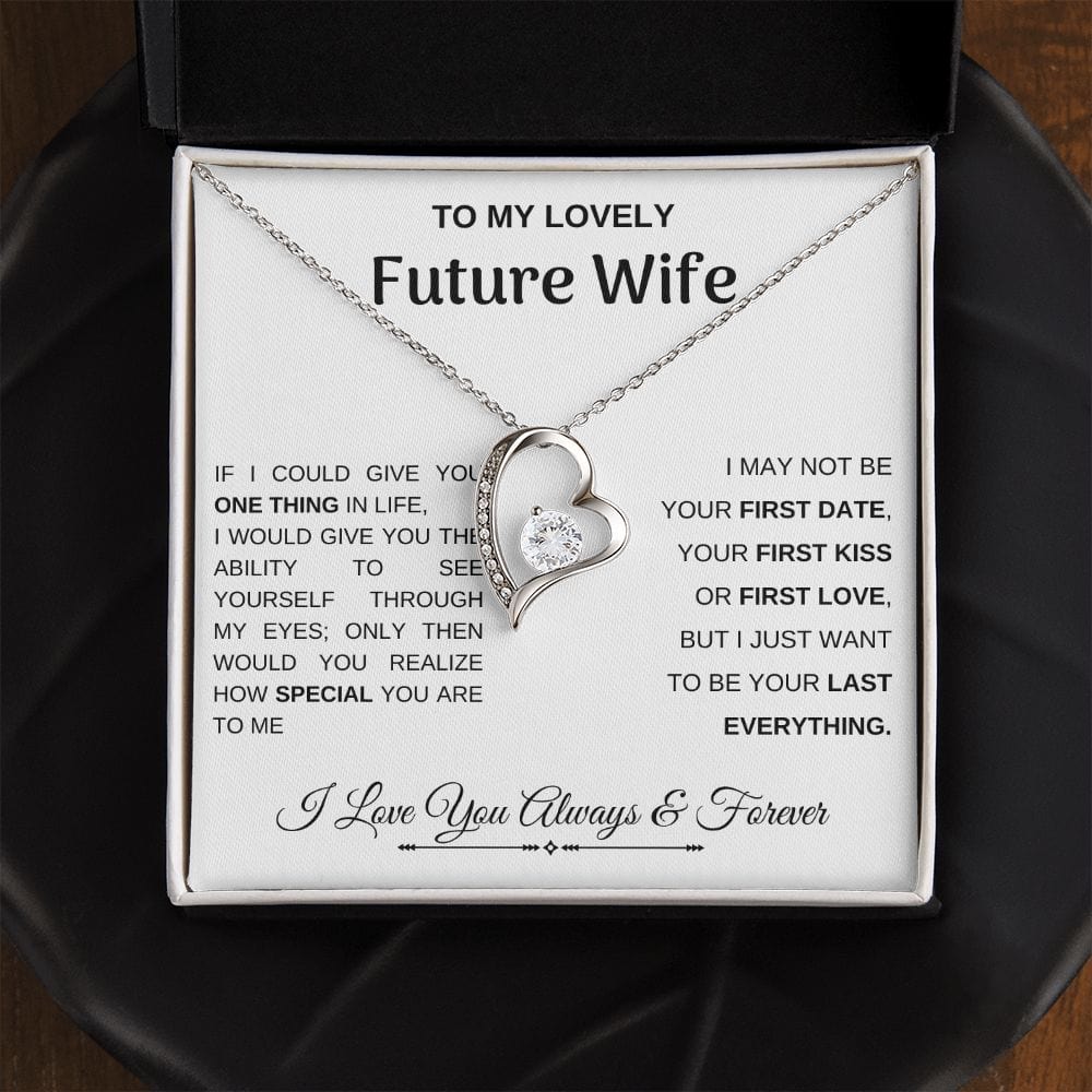 Future Wife- Last Everything Forever Hearts Neckalce