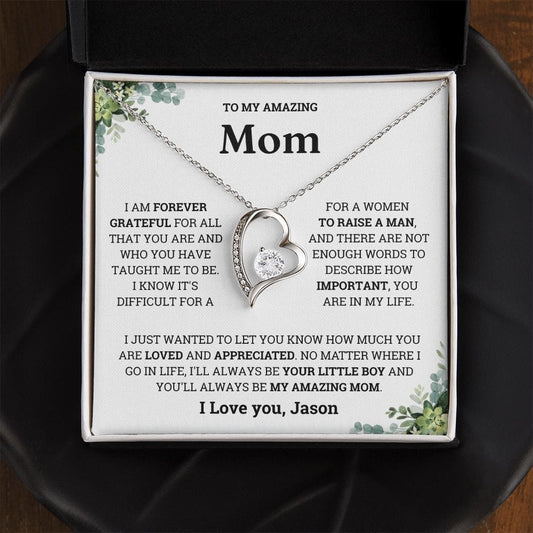 Personalized Amazing Mom Gift from Son, Mother's day Gift for Mother, Mom Birthday Gift