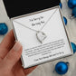 I'm sorry for hurting you- Forever Love Necklace