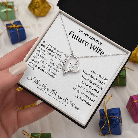 Future Wife- Last Everything Forever Hearts Neckalce