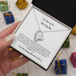I'm sorry for hurting you- Forever Love Necklace