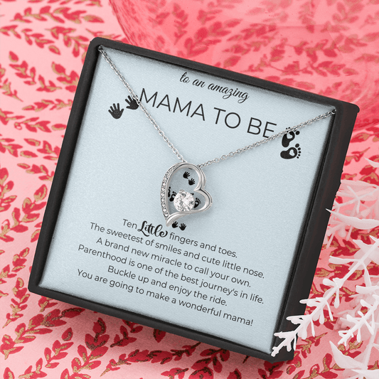 'Mama to be'- Forever Love Necklace- Baby Shower