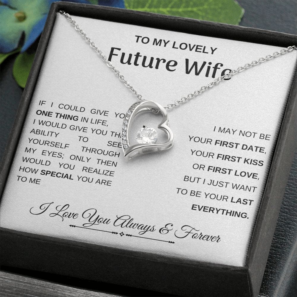 Future Wife- Last Everything Forever Hearts Neckalce