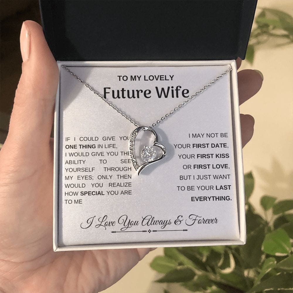 Future Wife- Last Everything Forever Hearts Neckalce