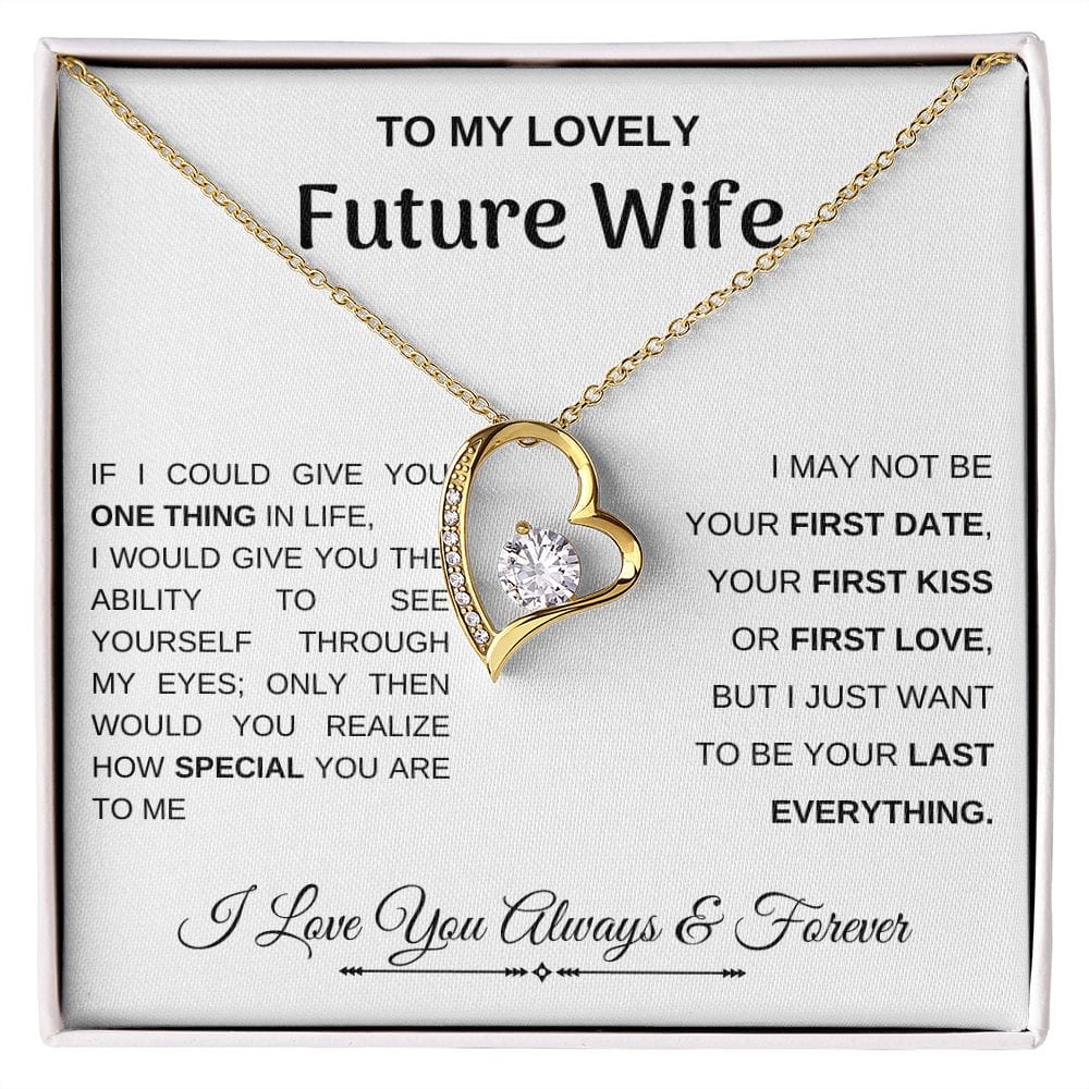 Future Wife- Last Everything Forever Hearts Neckalce