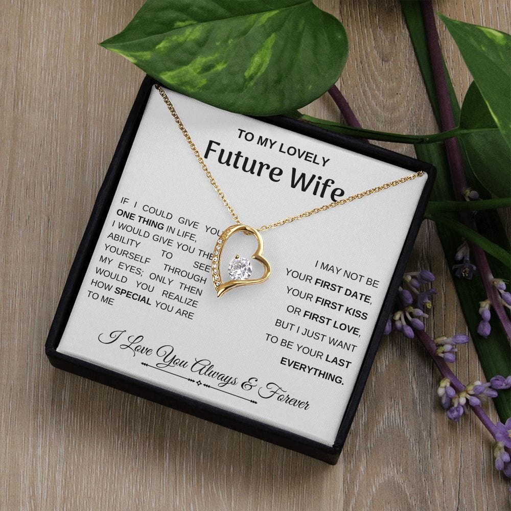 Future Wife- Last Everything Forever Hearts Neckalce