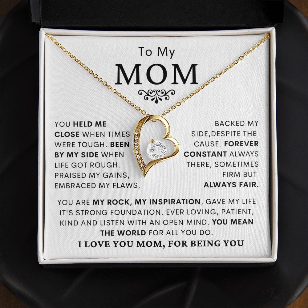 Mom Forever Love Necklace- For Being you