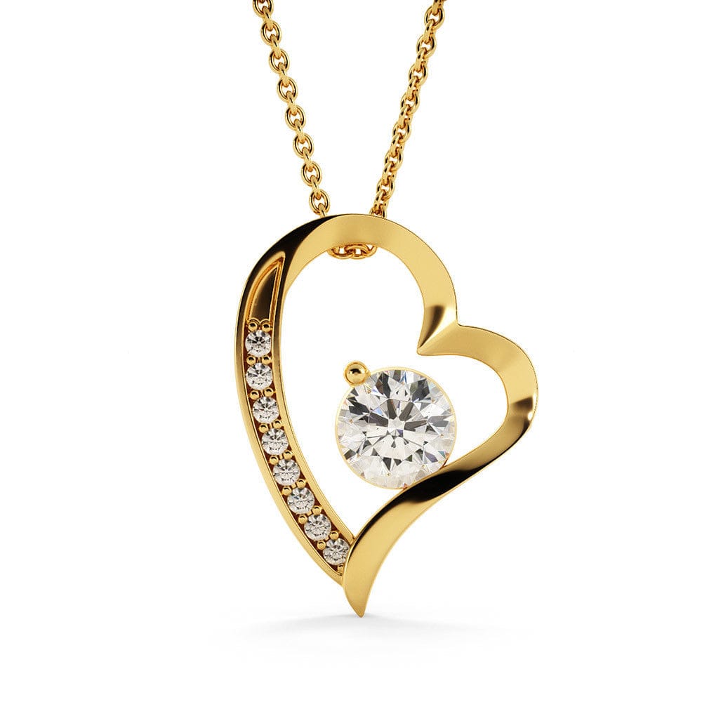 Personalized Sweet 16 Forever Love Necklace