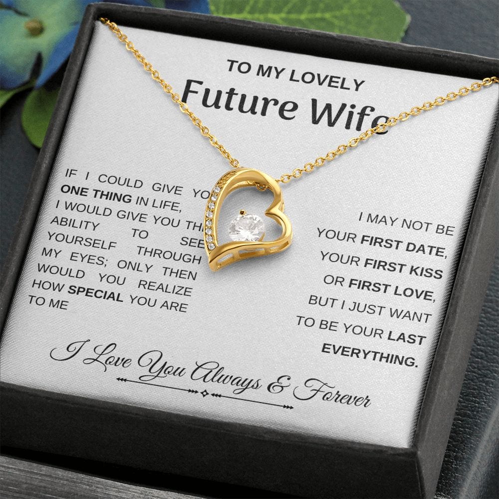 Future Wife- Last Everything Forever Hearts Neckalce