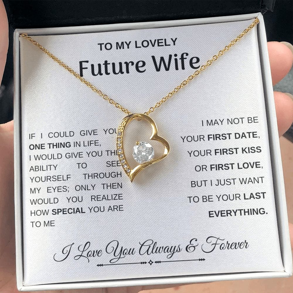 Future Wife- Last Everything Forever Hearts Neckalce