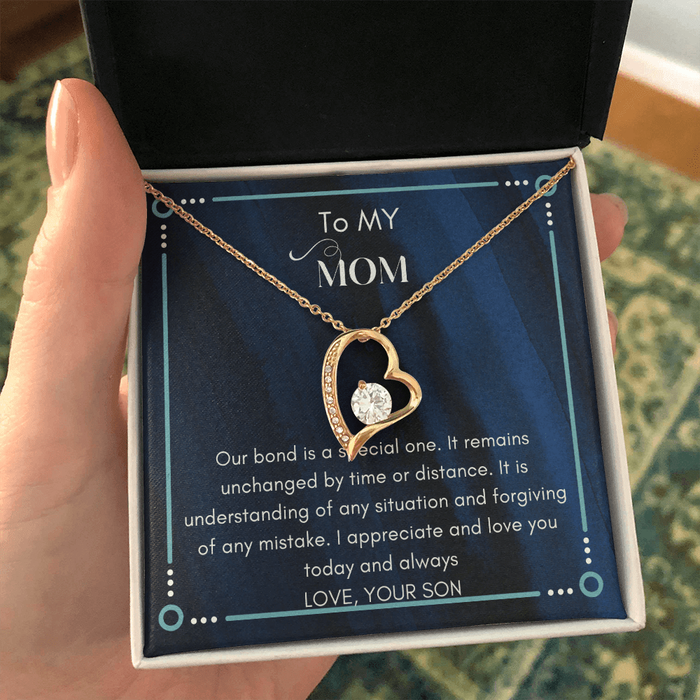 To Mom Forever Love Necklace-From Son