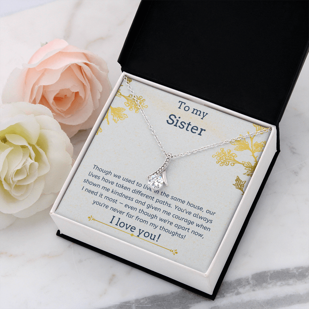 To Sister- Alluring Beauty Necklace
