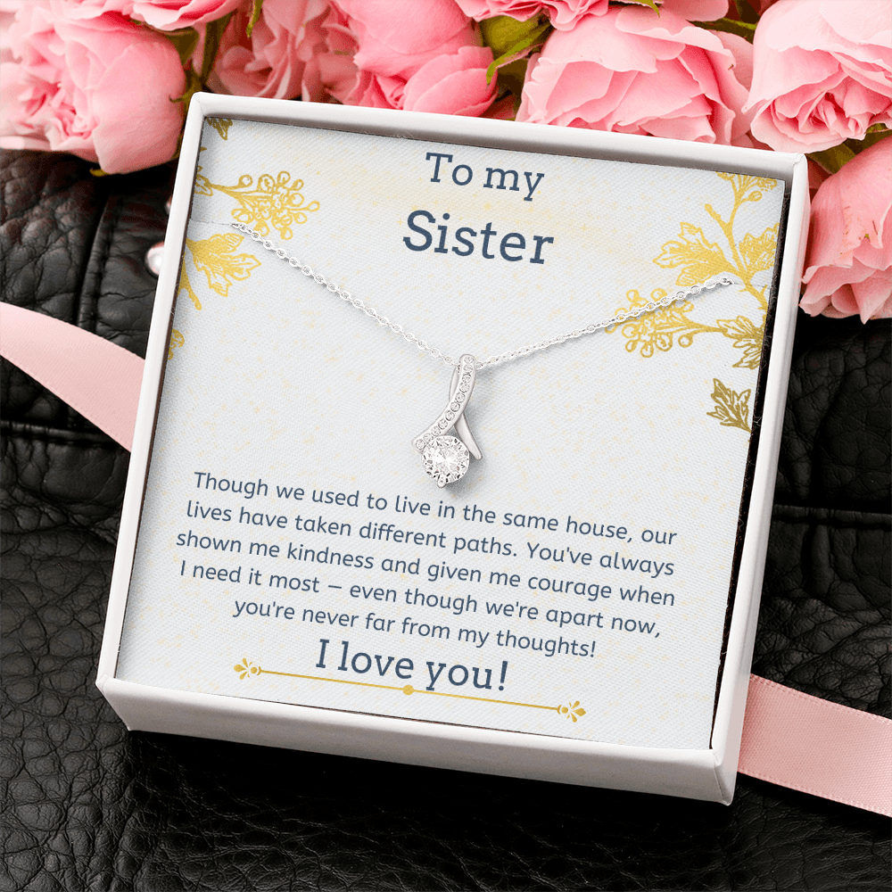 To Sister- Alluring Beauty Necklace