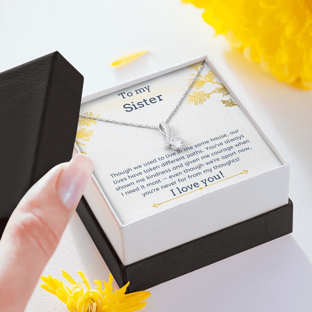 To Sister- Alluring Beauty Necklace