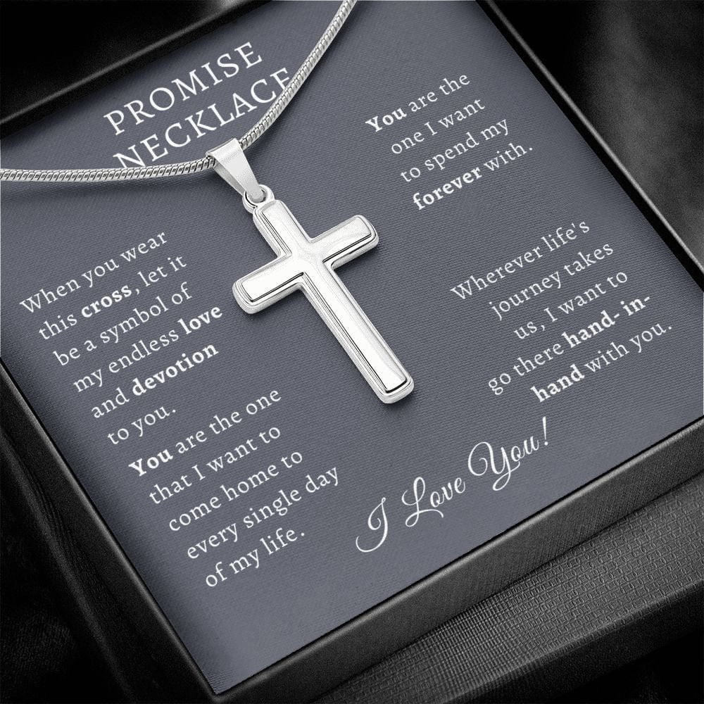 Promise Cross Necklace