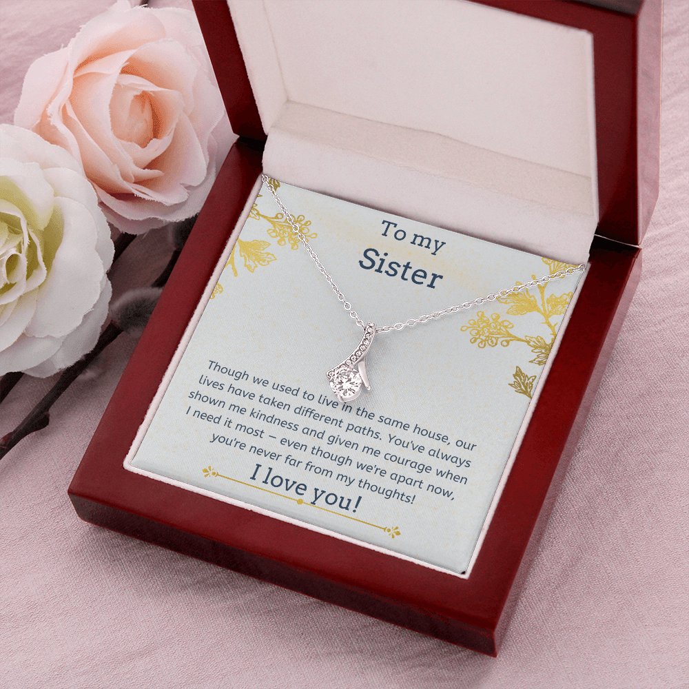 To Sister- Alluring Beauty Necklace