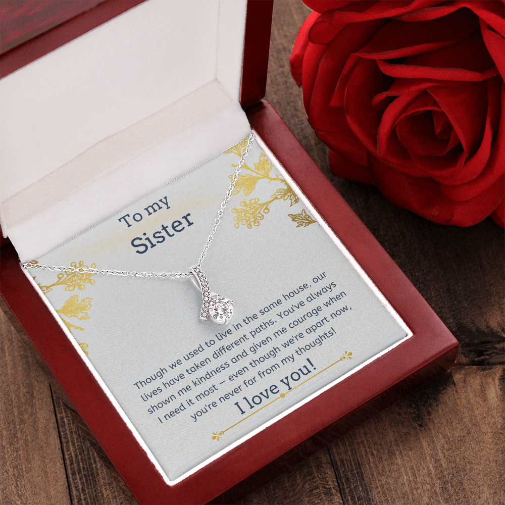 To Sister- Alluring Beauty Necklace