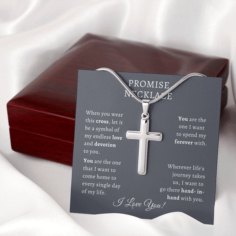 Promise Cross Necklace
