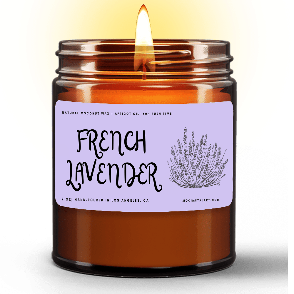 French Lavender Scented Candle 9oz