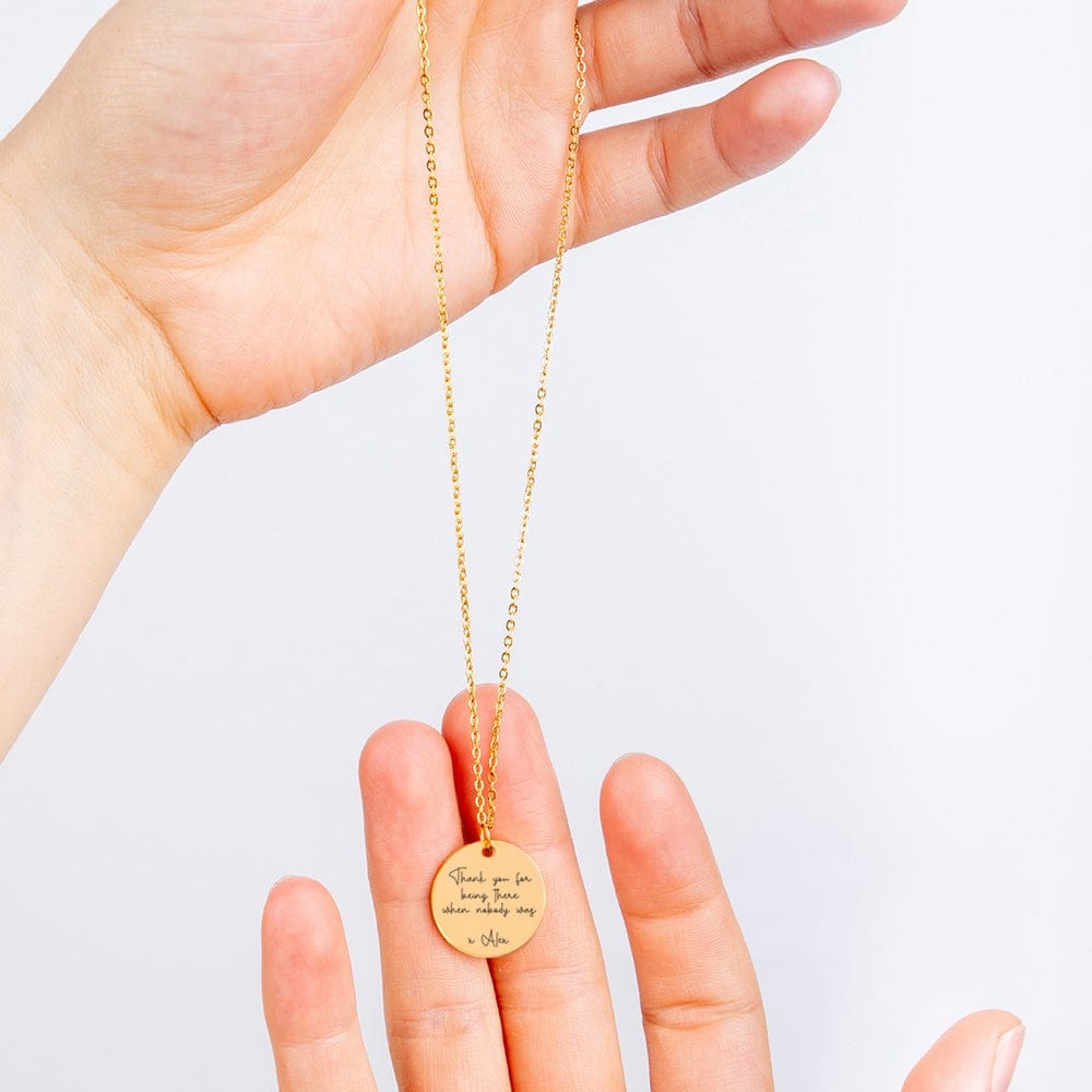 Best Mom Ever Personalized Handwriting necklace