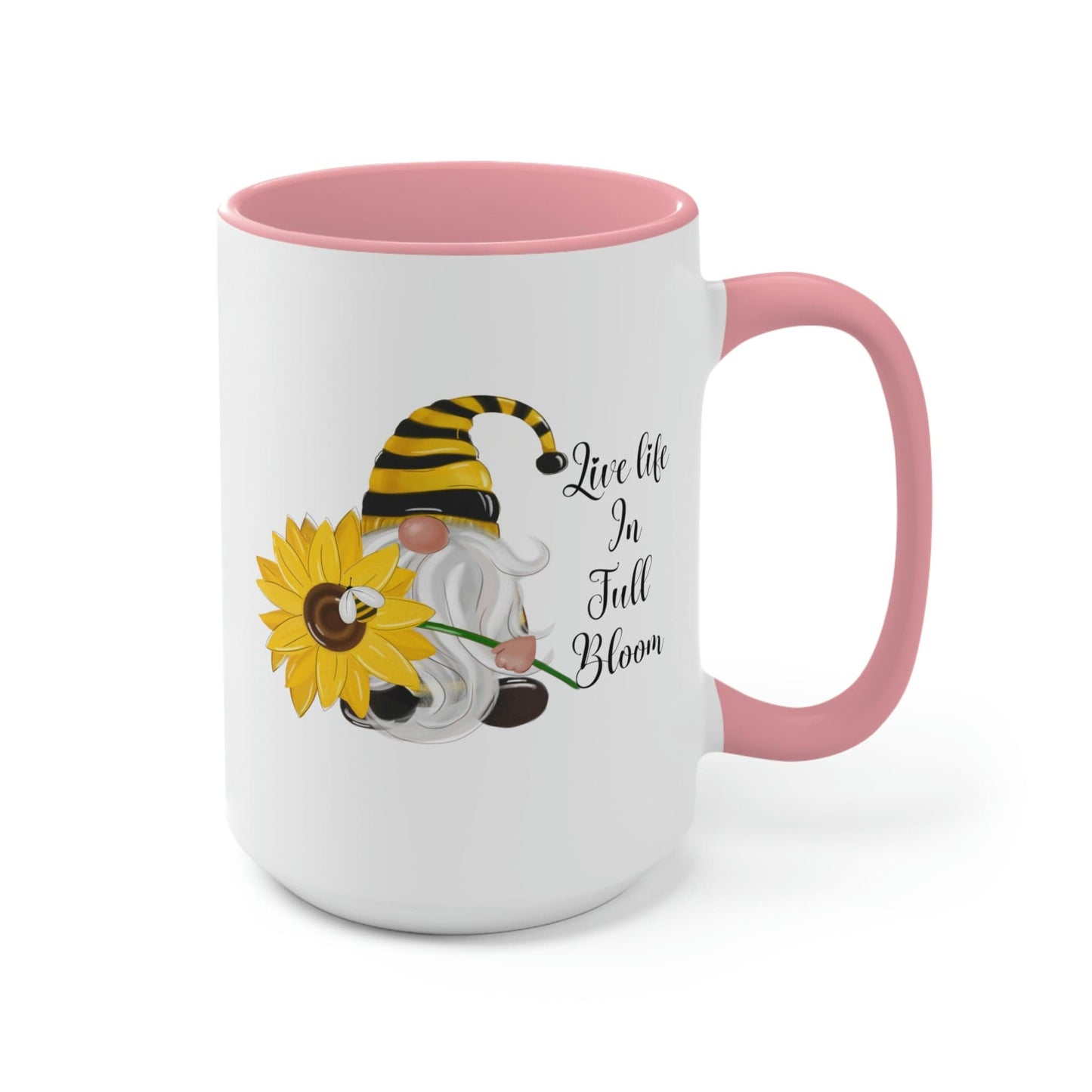 Garden Gnome Mug -Live life in full bloom