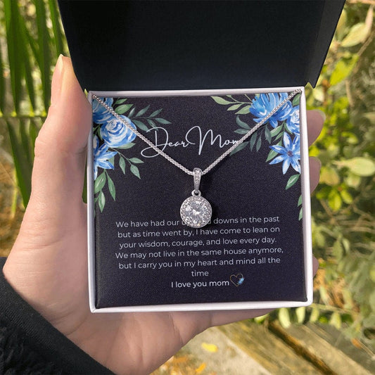 I Love you Mom Mother's day Special - Eternal Grateful Necklace