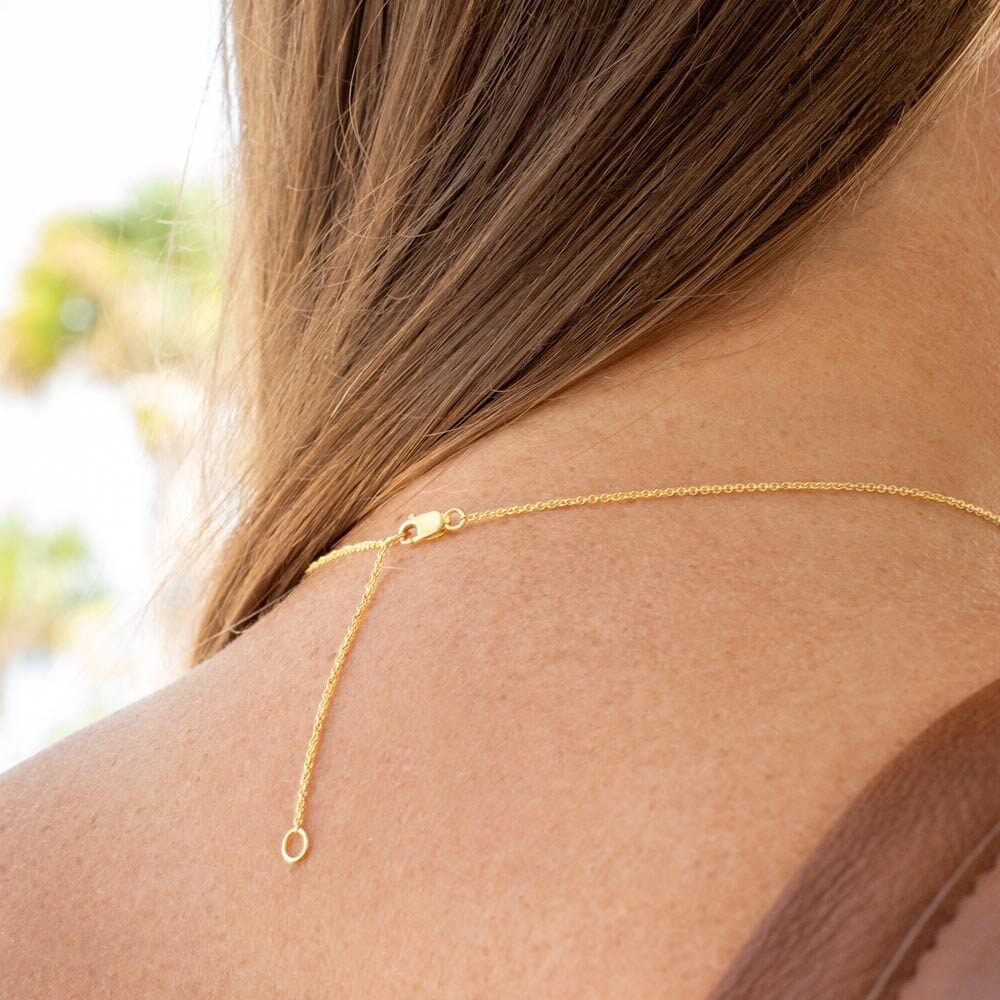 Mother of the bride 2 Hearts Gold Necklace