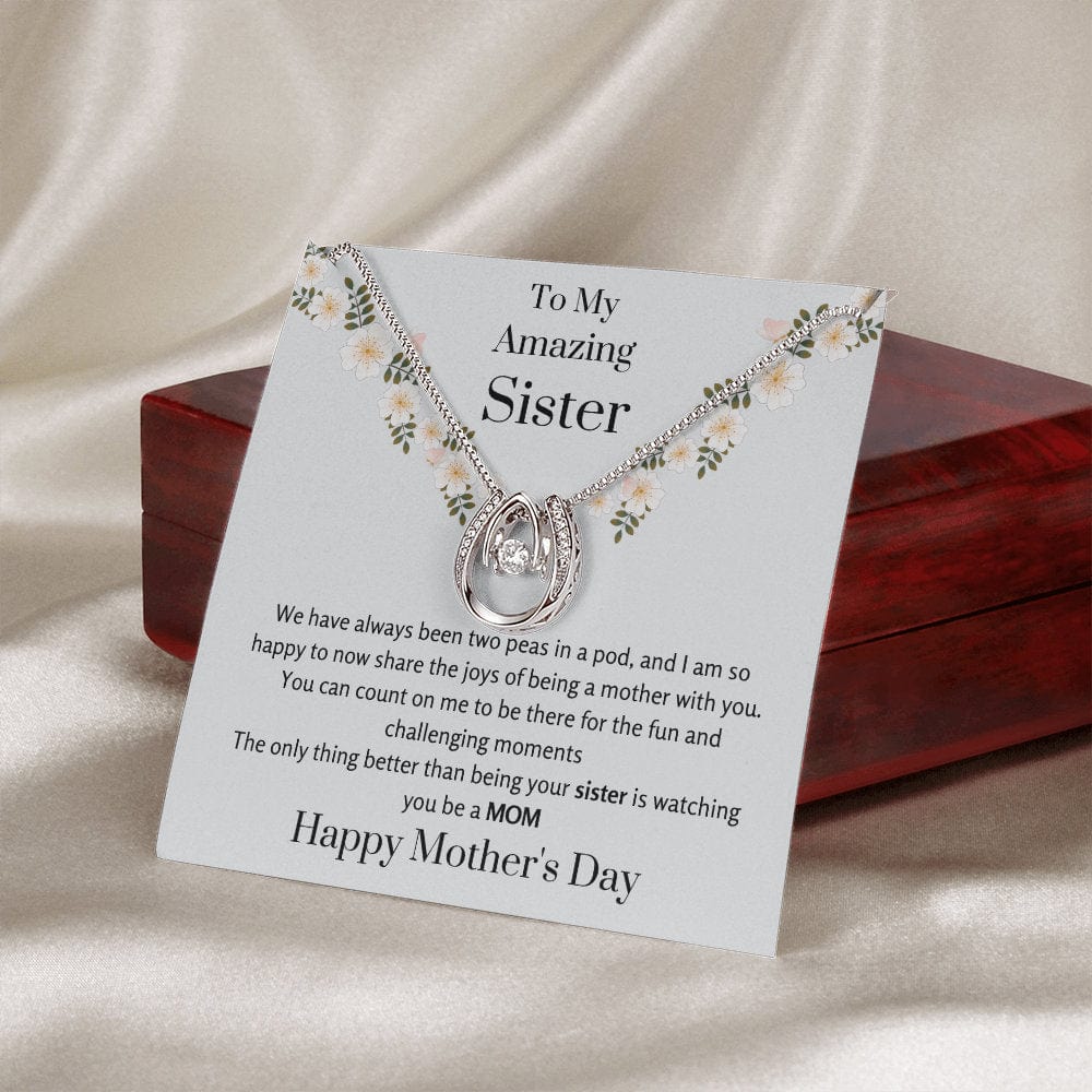 New Amazing Mom Necklace - From Sister