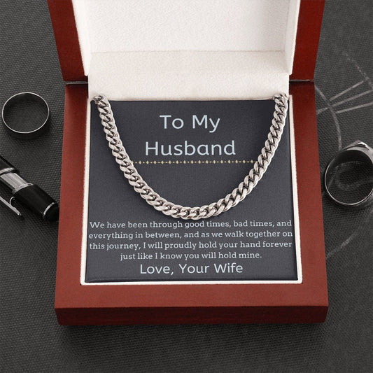 Hold your Hand - Cuban link Chain