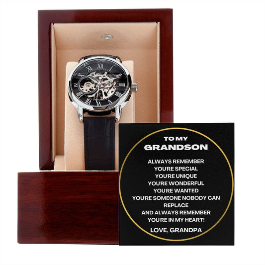 Personalised Gift for grandson from grandparent