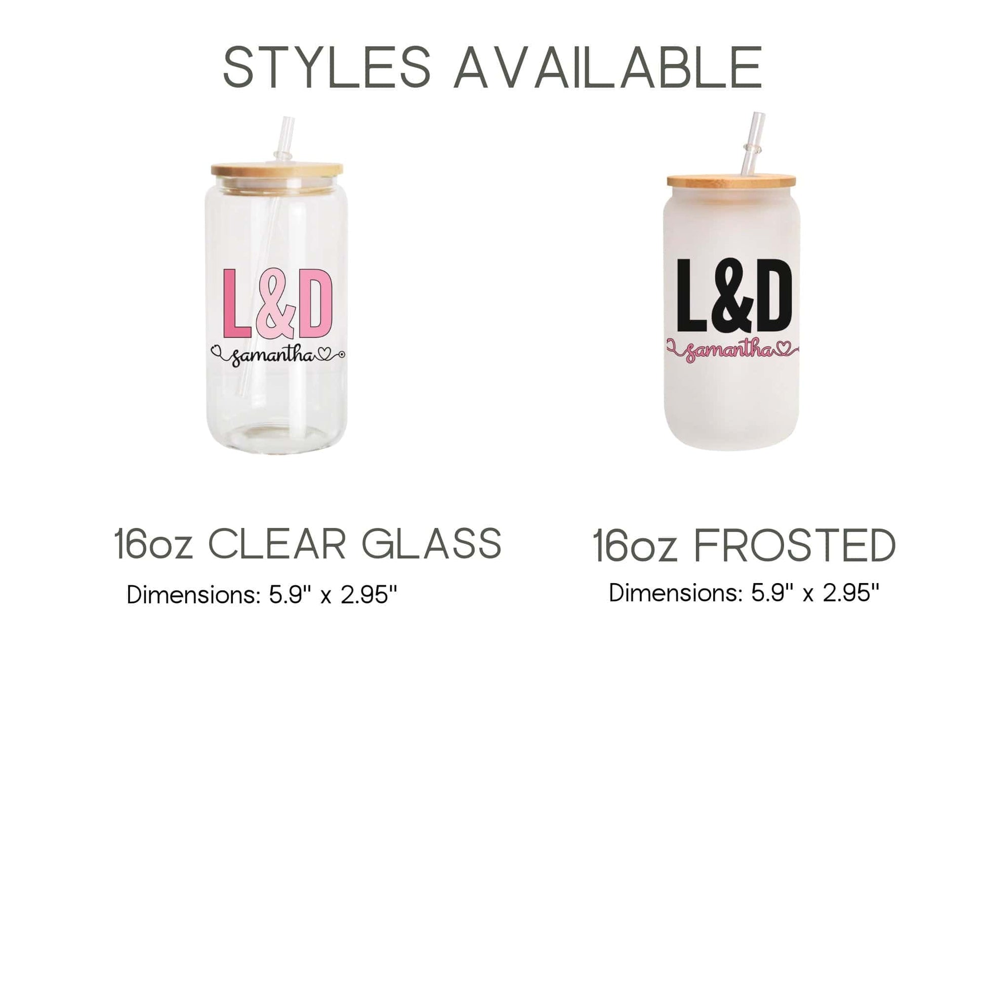 Labor And Delivery Nurse Gift Iced Coffee Cup Birth Coach Coffee Tumbler Doula Gift L&D Nurse Glass Cup Postpartum Doula Birth Companion