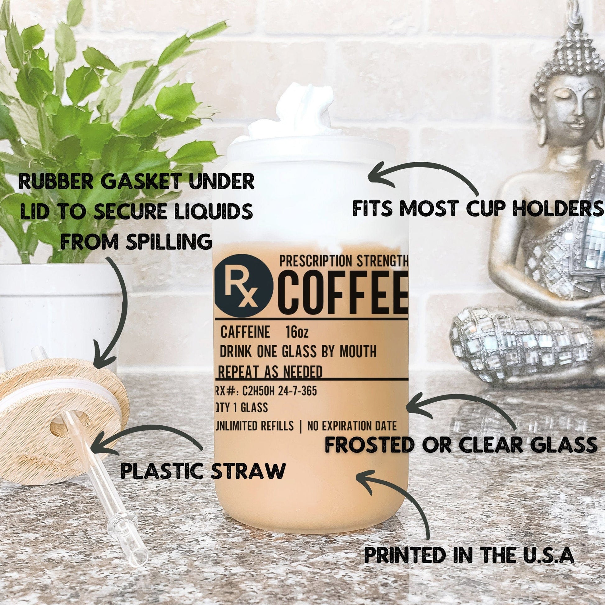 Funny Pharmacy Technician Gift Personalized Pharmacy Student Ice Coffee Cup Pharmacy Tech Gift Cup Pharmacist Glass Tumbler Pharmacy Week