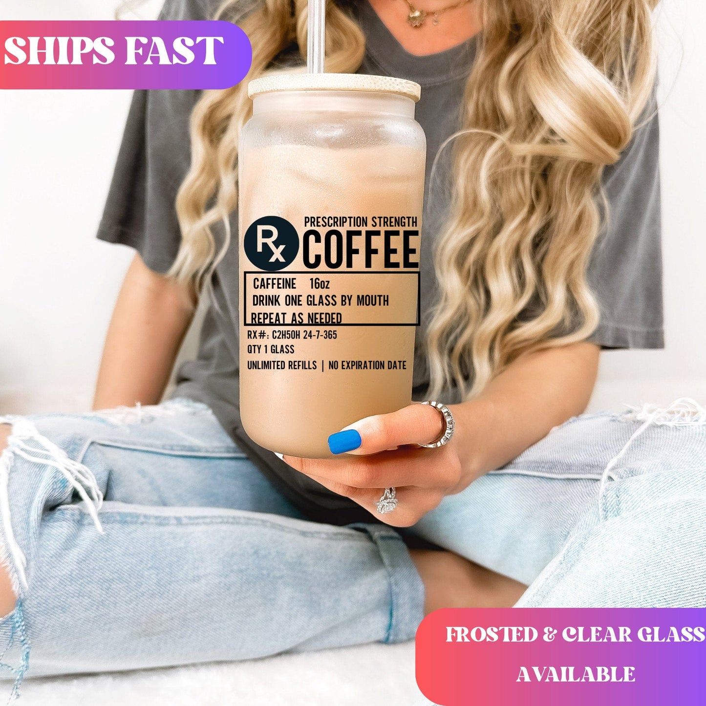 Funny Pharmacy Technician Gift Personalized Pharmacy Student Ice Coffee Cup Pharmacy Tech Gift Cup Pharmacist Glass Tumbler Pharmacy Week