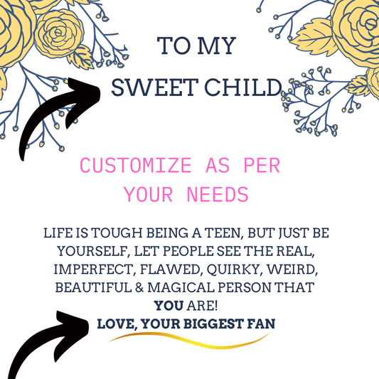 Personalized Teenage Girl Motivational Jewelry