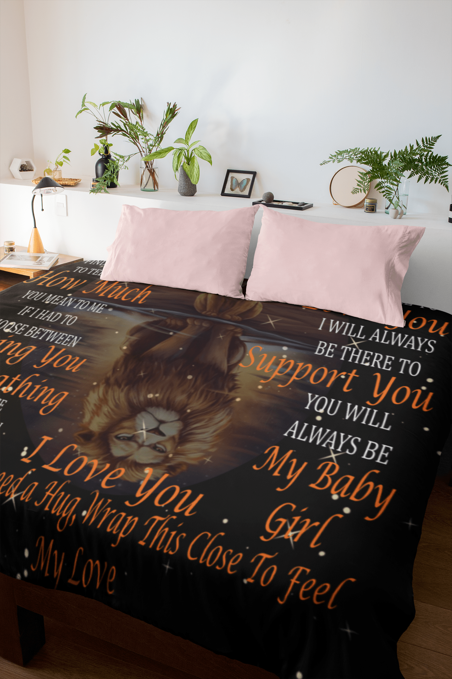 Daughter Lion Blanket