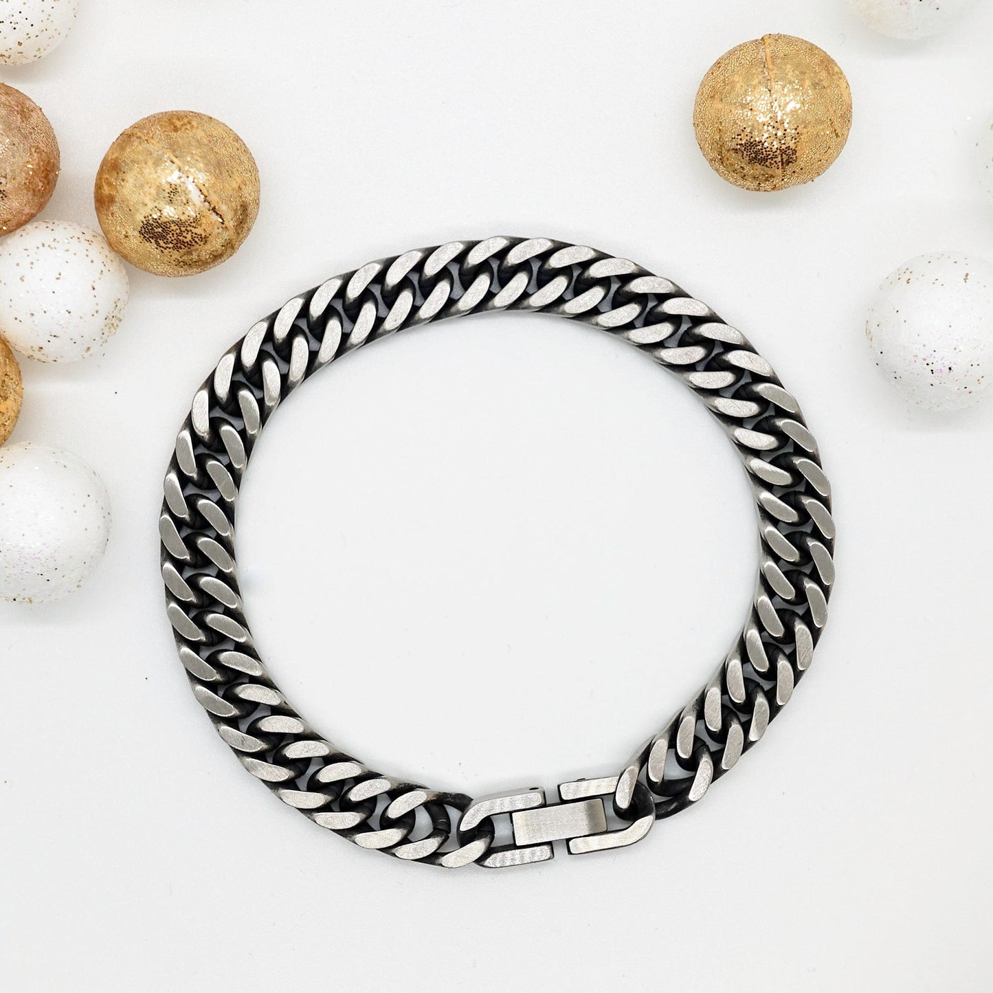 To My Son Graduation Cuban Link Bracelet Gift from Mom, Grandma, Aunt, Graduation 2023 gift
